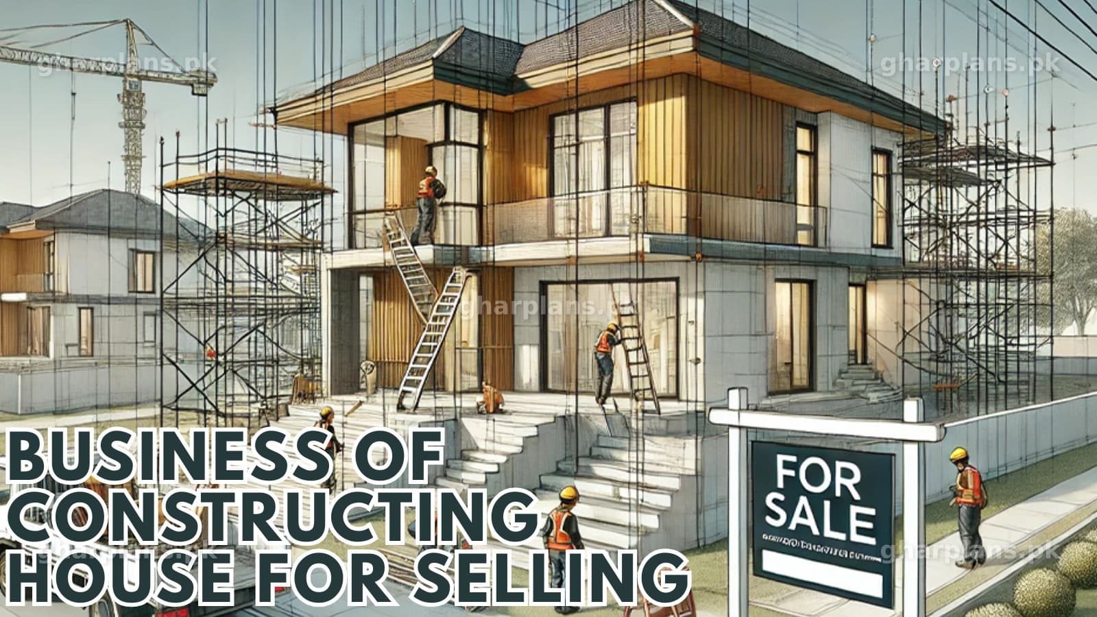Business of Constructing House for Selling