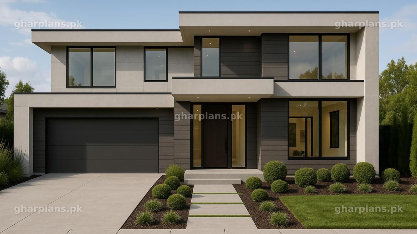 Costs of Constructing 1625 Square Yard House with Grey Structure and Finishing