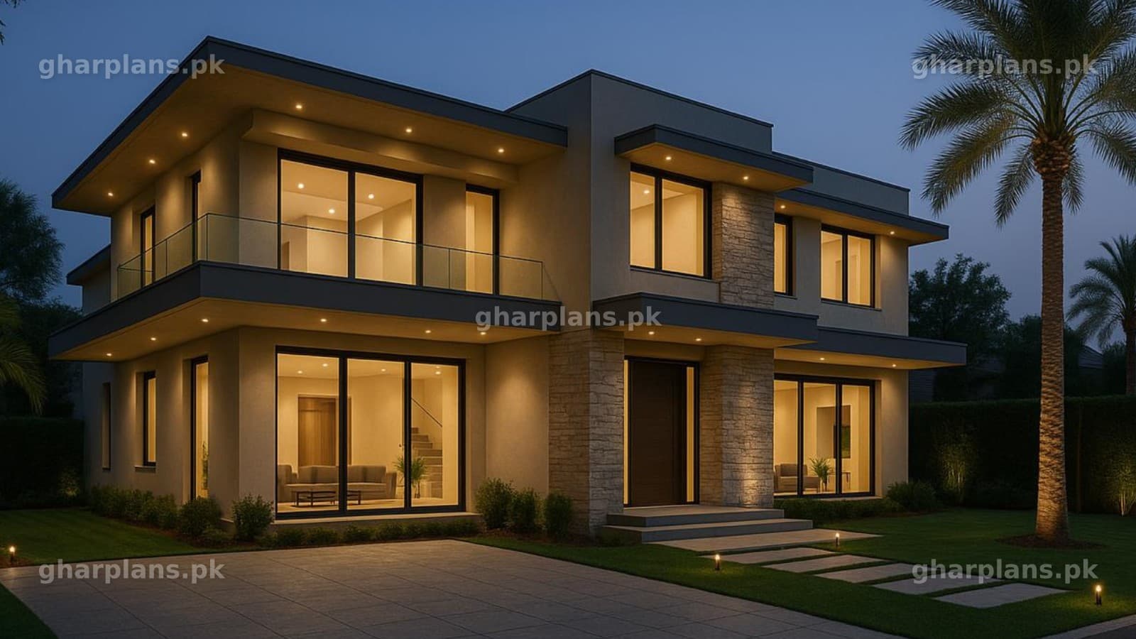 Total Cost of Constructing 1675 Square Yards Home