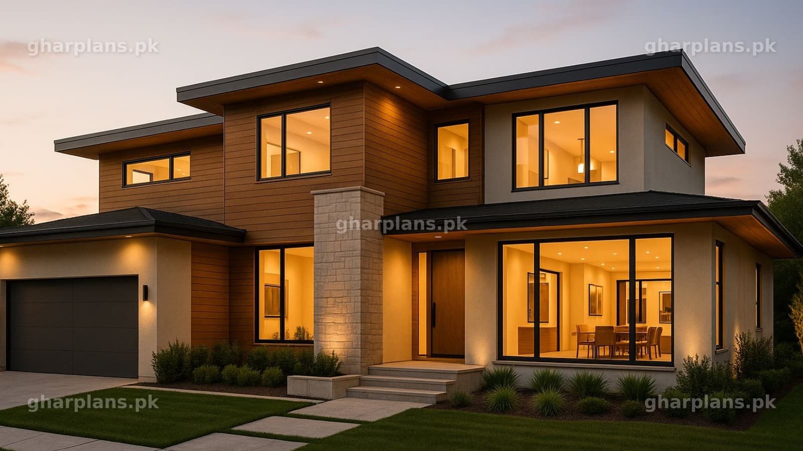 Costs of Constructing of 77 Marla House Grey Structure and Finishing in Pakistan