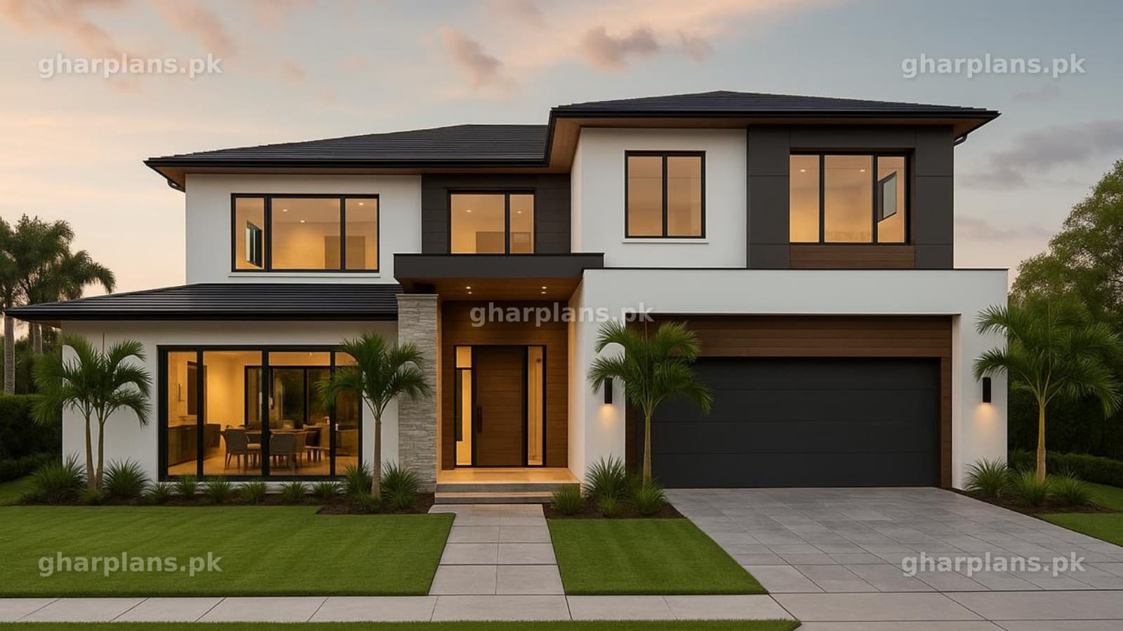 Costs of Constructing 1950 Square Yard House Grey Structure and Finishing in Pakistan
