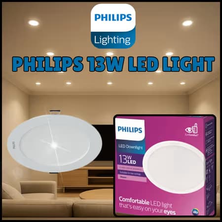 PPhilips 13W LED Downlight 6500K – 59464 Meson LED Light