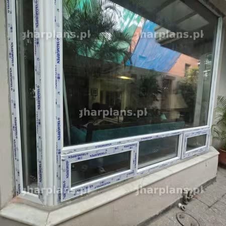 Newly Installed UPVC Window Fixed in Pakistan