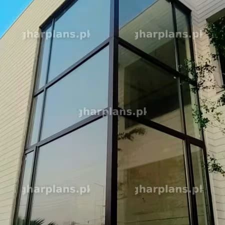 Luxury Full Height Aluminum Window Facade in Pakistan