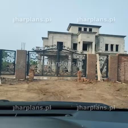 پاکستان میں 1 کنال کے گھر کا مکمل کچا ڈھانچہ (گرے اسٹرکچر)