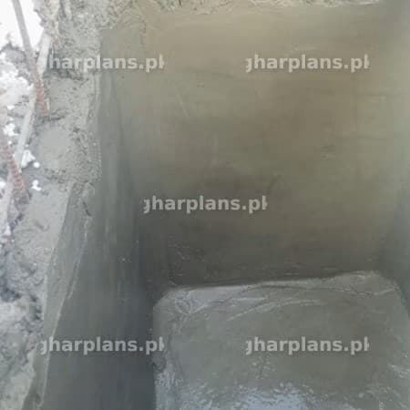 کنکریٹ میں انڈر گراؤنڈ واٹر ٹینک (زیرِ زمین پانی کی ٹینکی)
