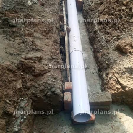 Laying Sanitary Pipes