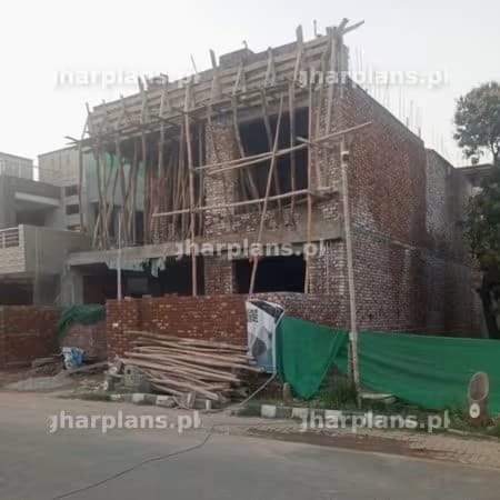 کنکریٹ کی پیراپیٹ (چھت کی منڈیر) کا فارم ورک