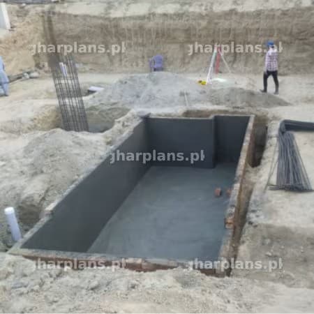 Construction of an Underground Water Tank in Pakistan