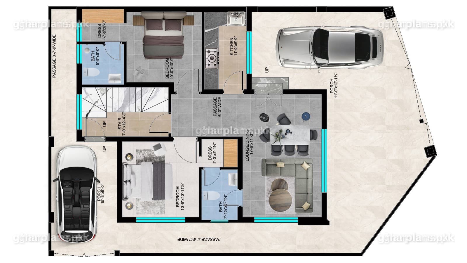 Latest Modern 8 Marla House Design Naksha in Pakistan (2025–2026)