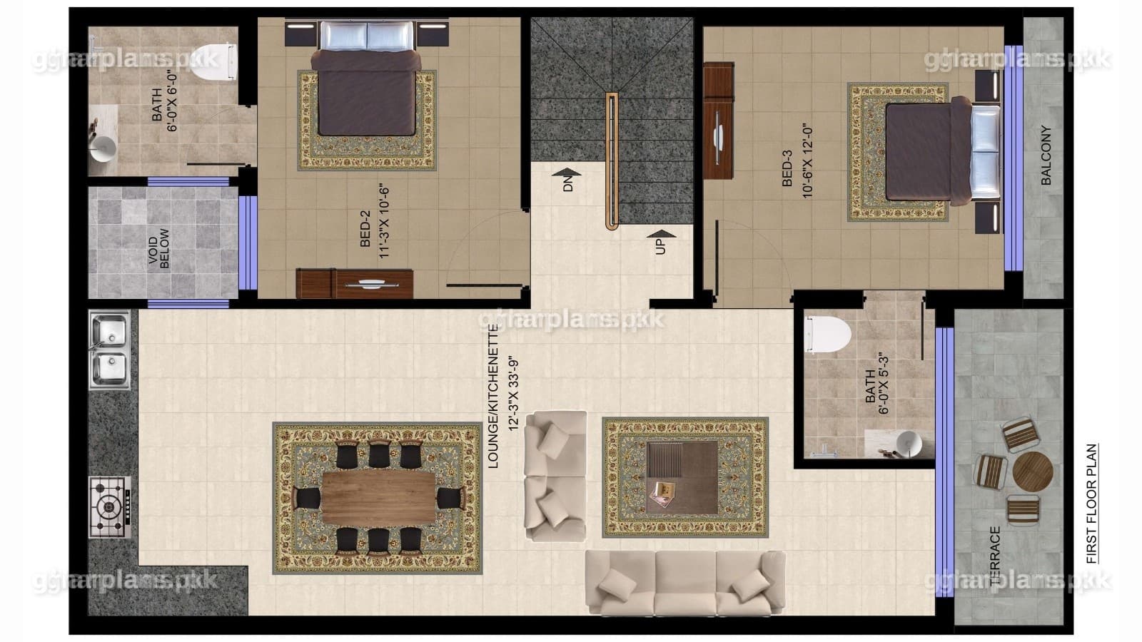 New 25×40 House Plan | 4 Marla House Plan & Elevation