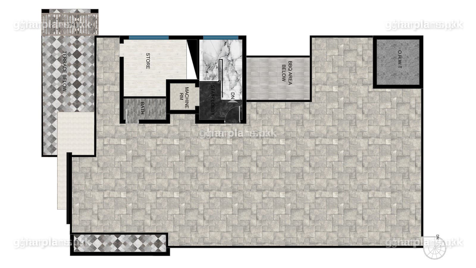 Useful Modern 1 Kanal House Design and layout plan