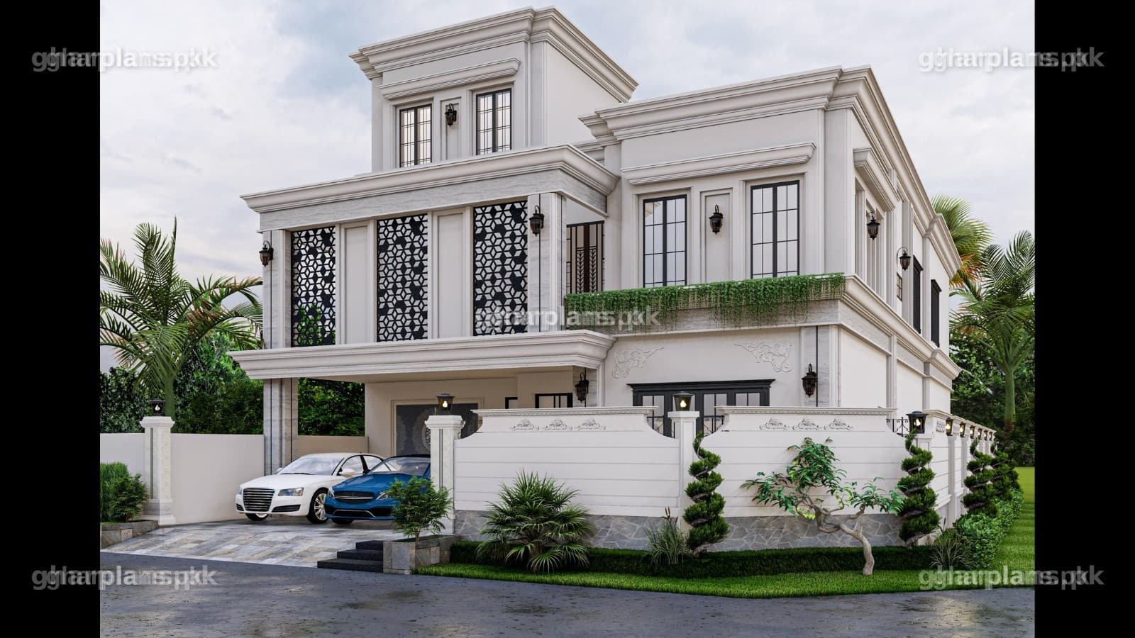 New Luxurious 1 Kanal house plan with 6 bedrooms