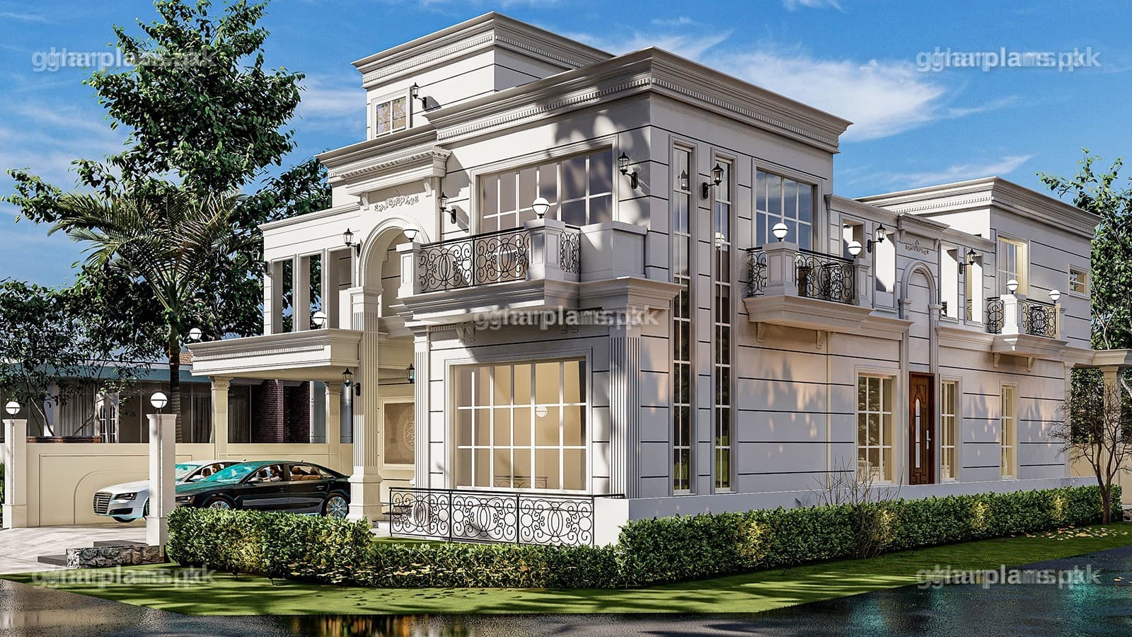 Beautiful 500 Square Yard House Design 50 x 90
