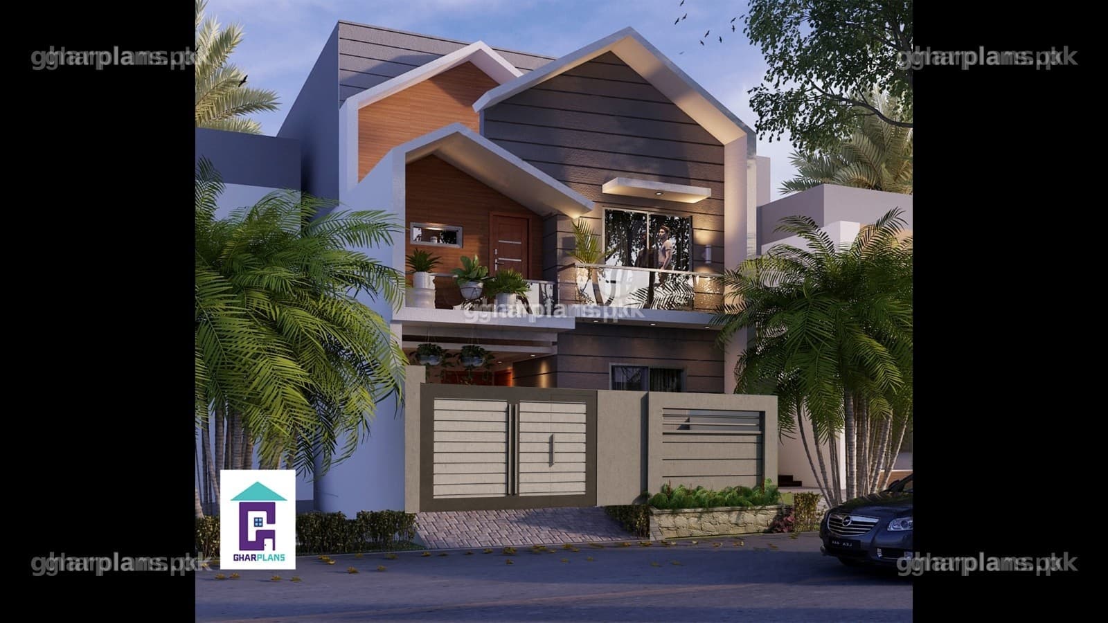 Best 125 square yards house design with 4 bedrooms