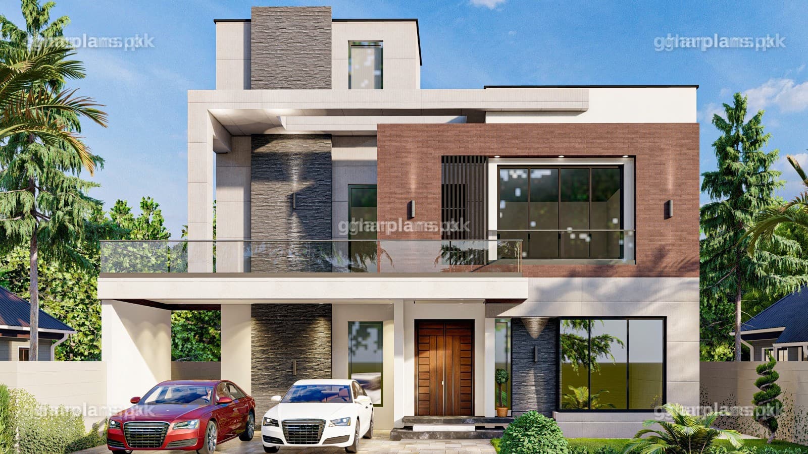 Inspiring 1 Kanal Home Design With Basement Free of Cost