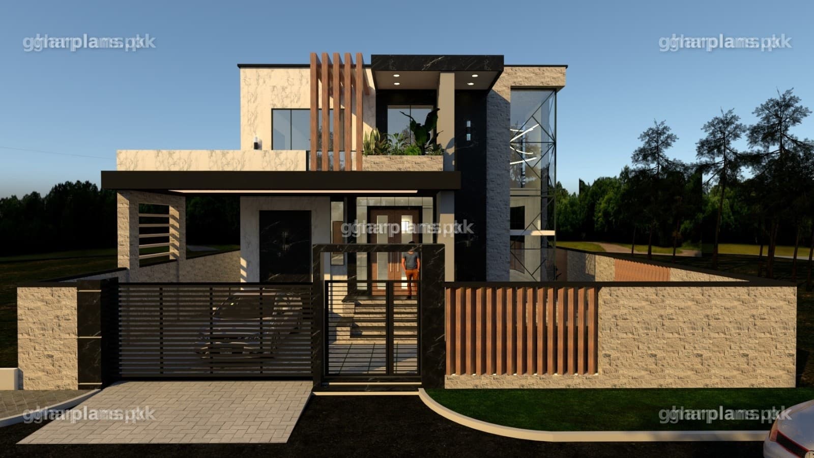 Sensational 500 yards house design Bahria town Karachi