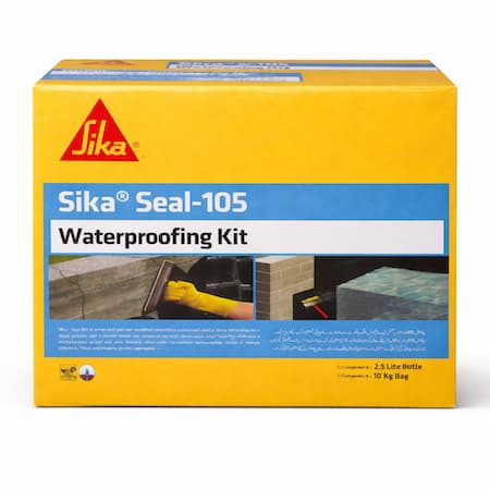 Sika Seal 105 (SikaSeal-105) – Cementitious Roof Waterproofing Chemical | 12.5kg Kit