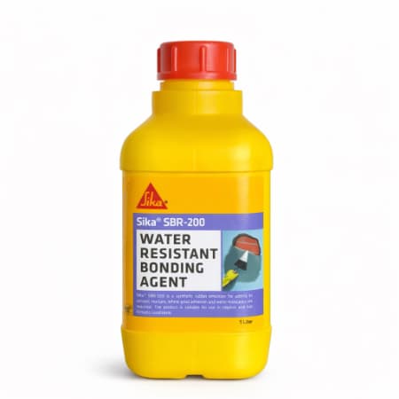 Sika SBR 200 | 1 Liter | Water-Resistant Bonding Agent and Mortar Admixture