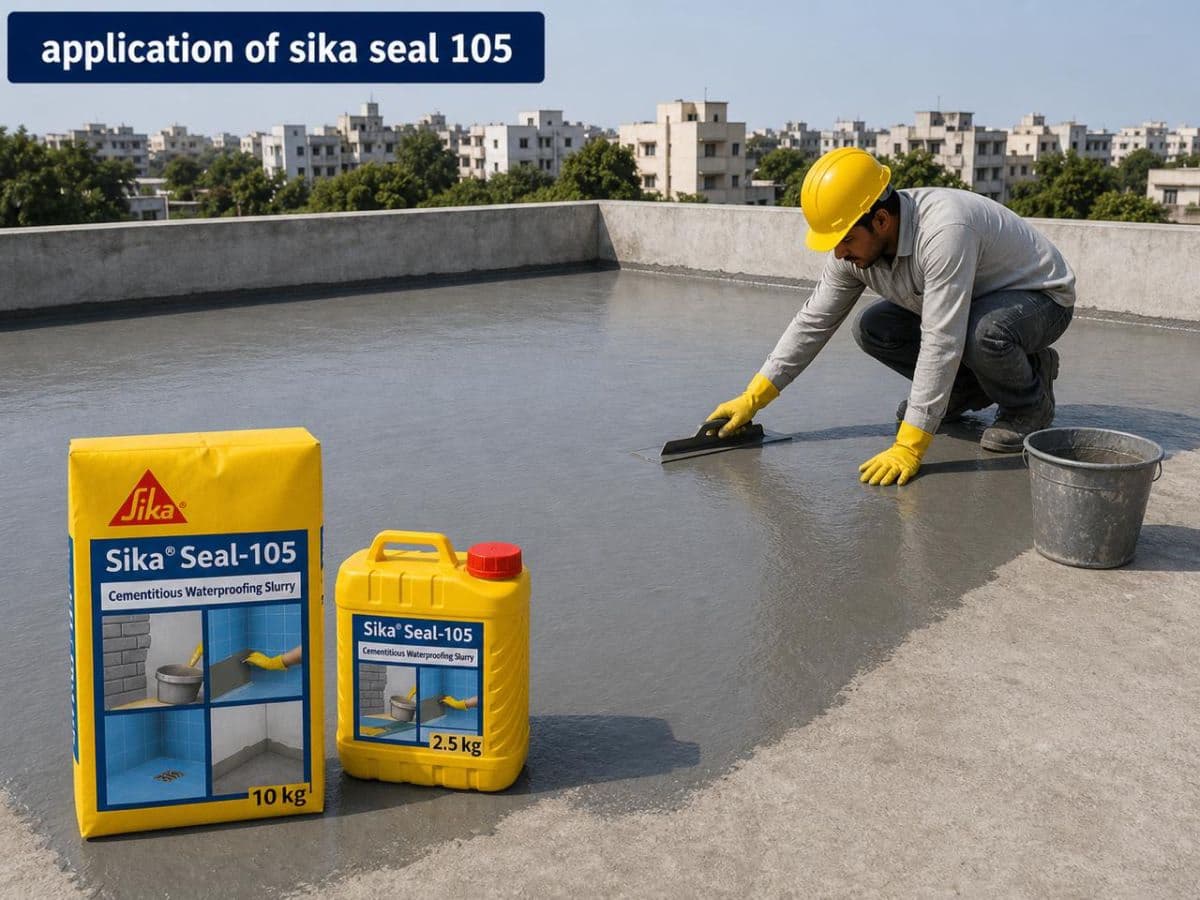 Waterproofing and heat proofing of new house
