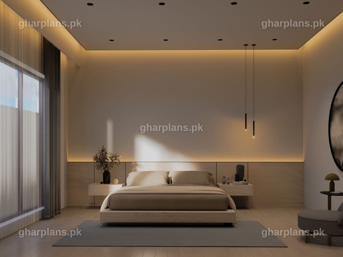 پاکستان میں فرنیچر سے آراستہ بیڈ روم اور انٹیریئر ڈیزائن