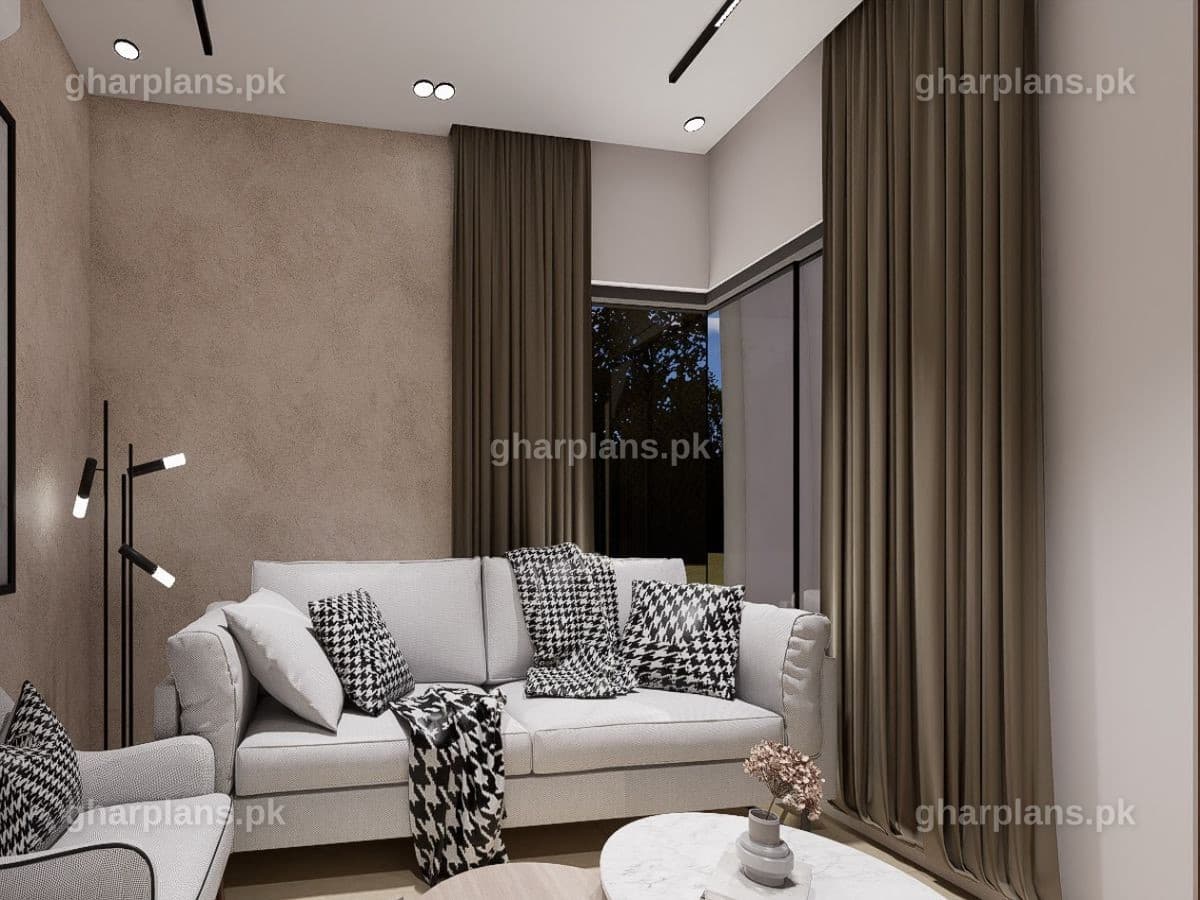 Luxury Lounge Interior Design in Pakistan Modern Living Space Inspiration