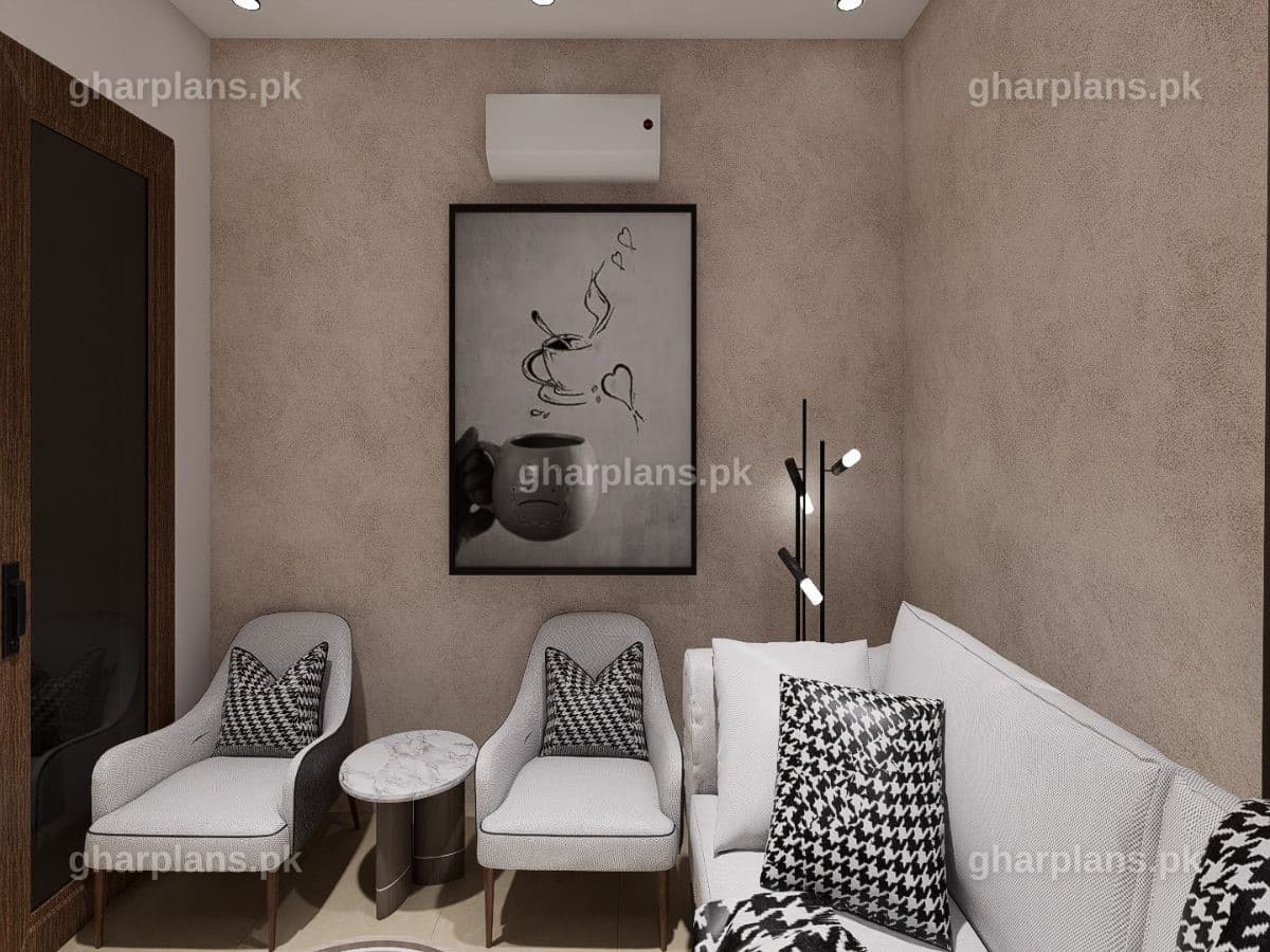 Luxury Lounge Interior Design in Pakistan Modern Living Space Inspiration