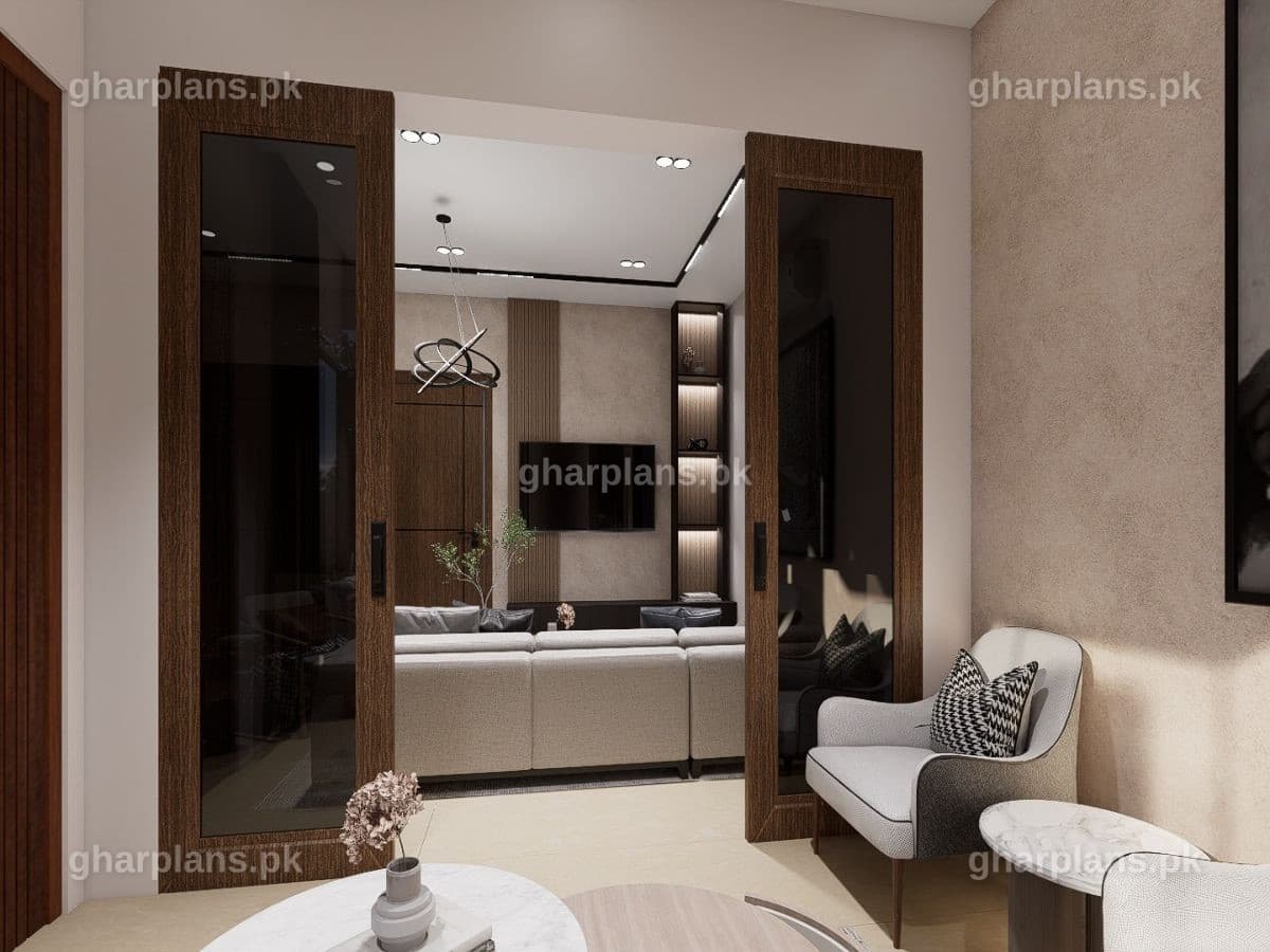 Luxury Lounge Interior Design in Pakistan Modern Living Space Inspiration
