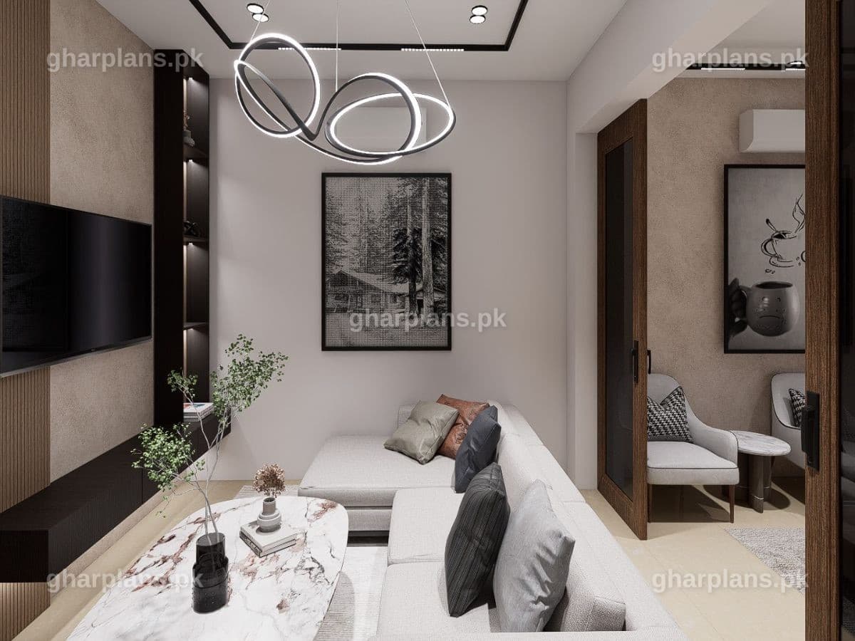 Luxury Lounge Interior Design in Pakistan Modern Living Space Inspiration