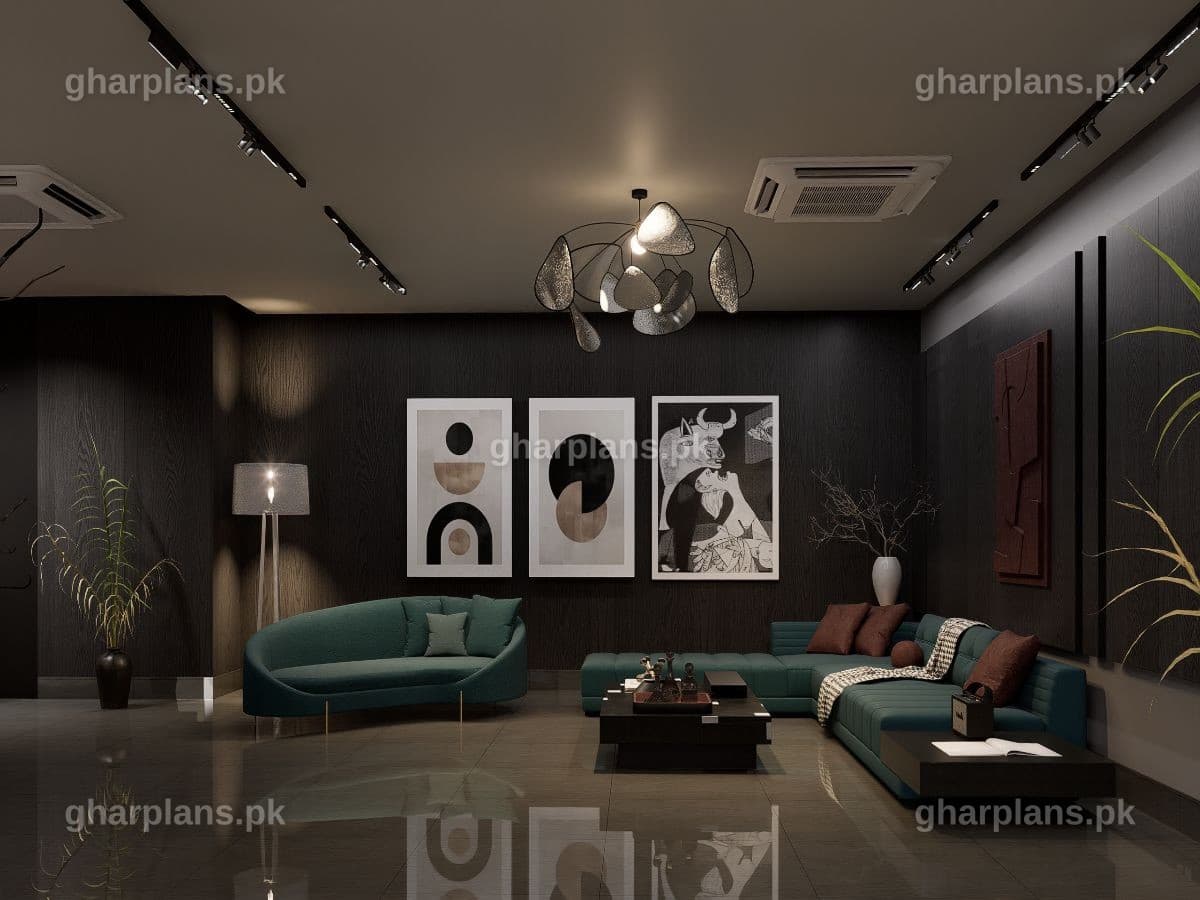 Elegant Living Lounge Interior Inspiration