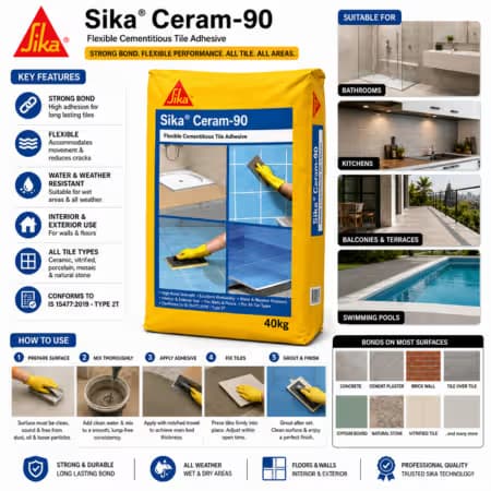 Sika Tile Bond Ceram-90  40 kg