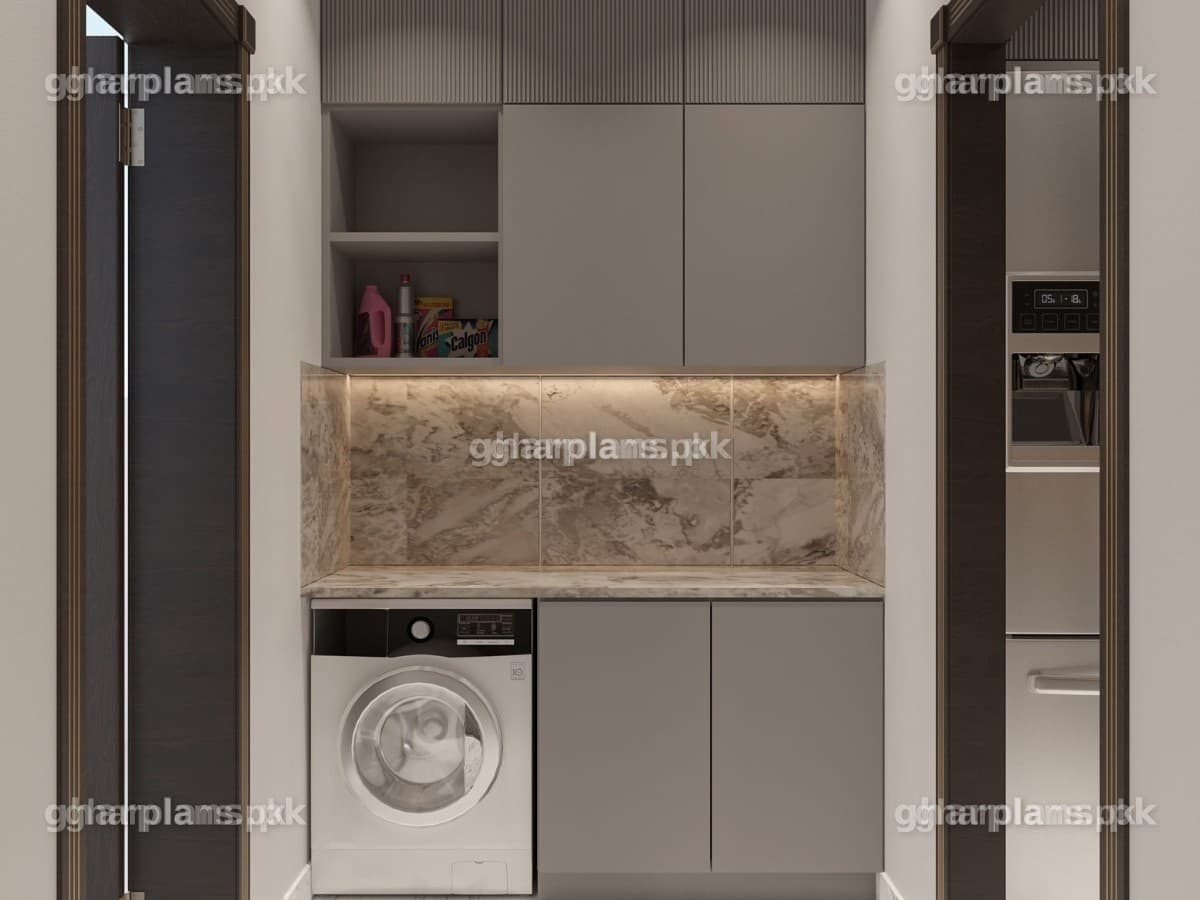 Stylish Small Open Kitchen Design in Pakistan