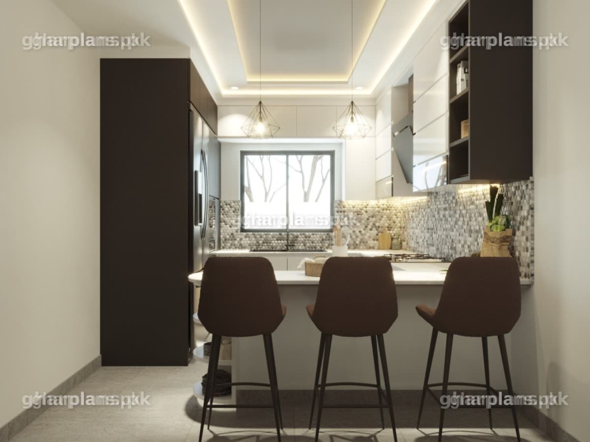 Latest Kitchen Design For 10 Marla House