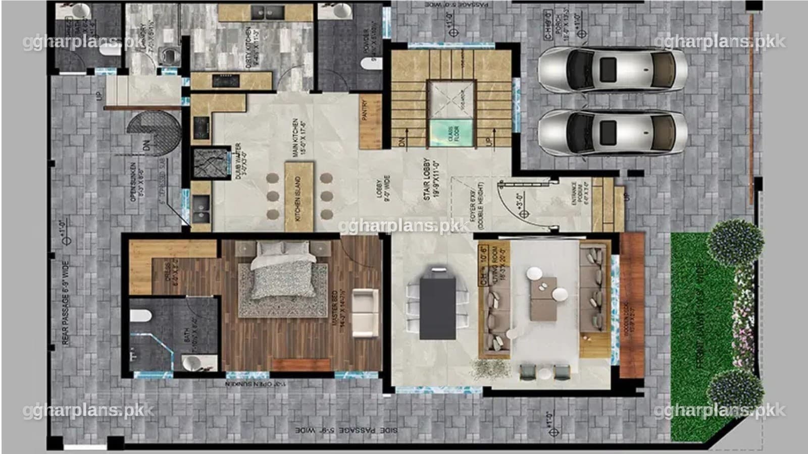Astonishing 14 Marla Pakistani house plan that you would love