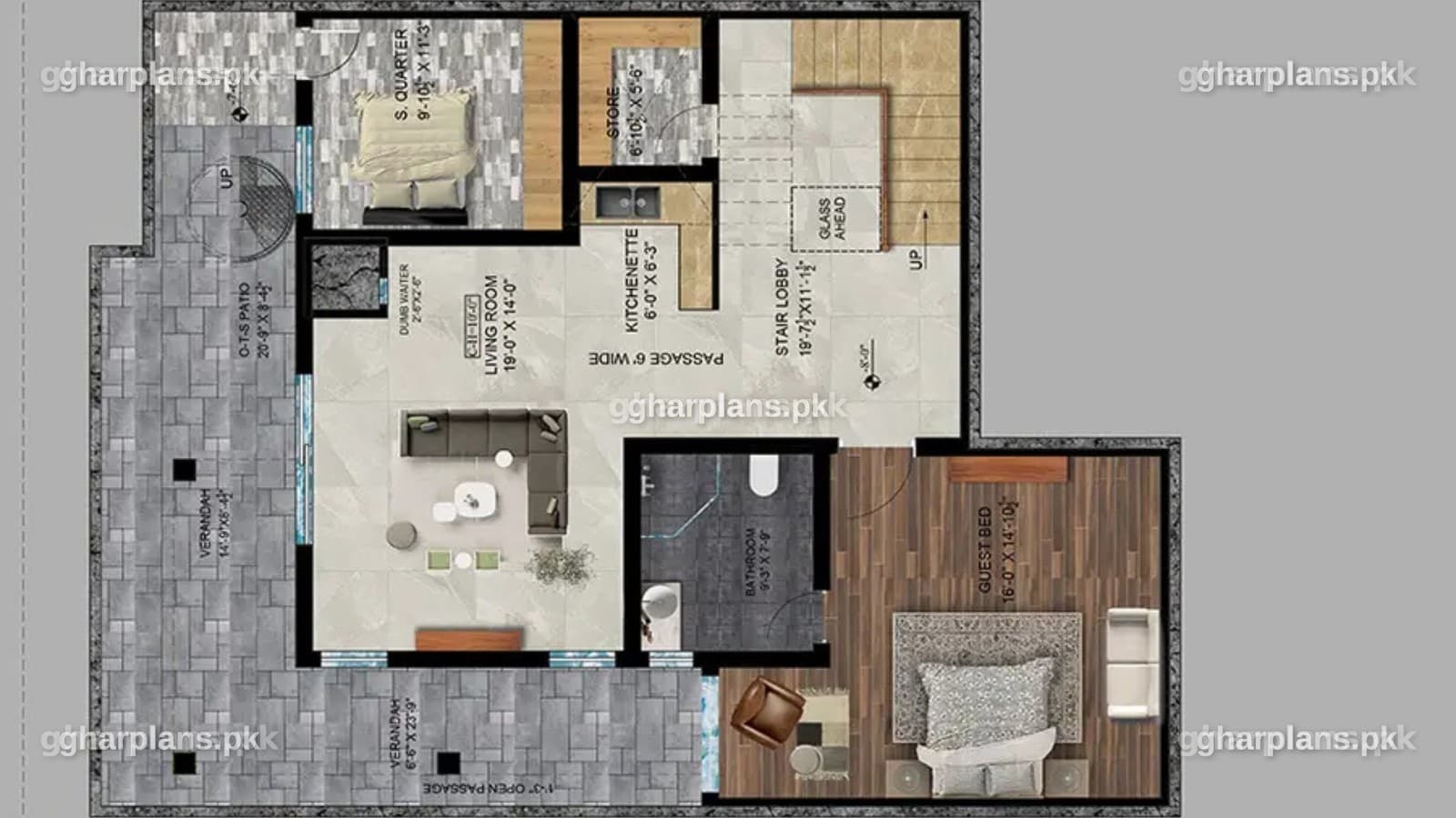 Astonishing 14 Marla Pakistani house plan that you would love