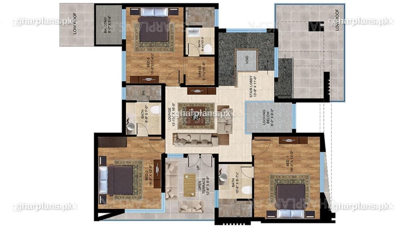 Astonishing 14 Marla Pakistani house plan that you would love