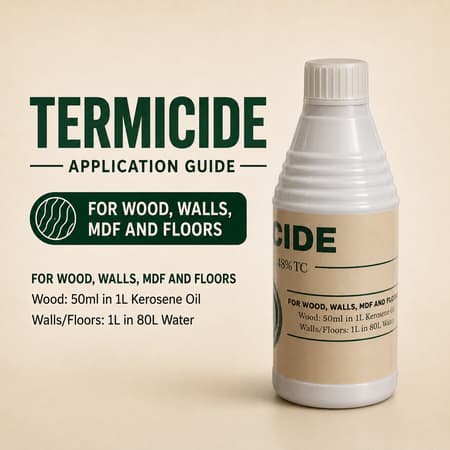 Termicide – Instant-Acting Anti-Termite Chemical for Pre & Post Construction Protection