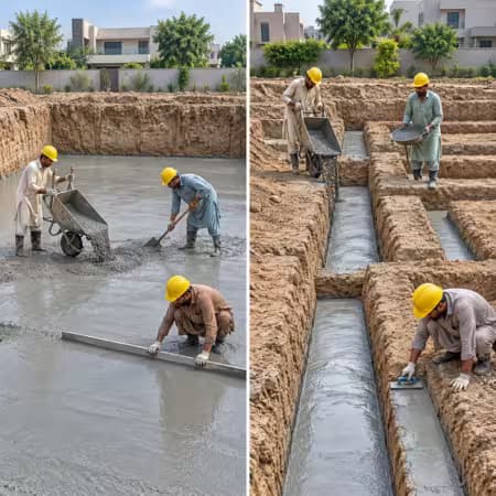PCC (Plain Cement Concrete)