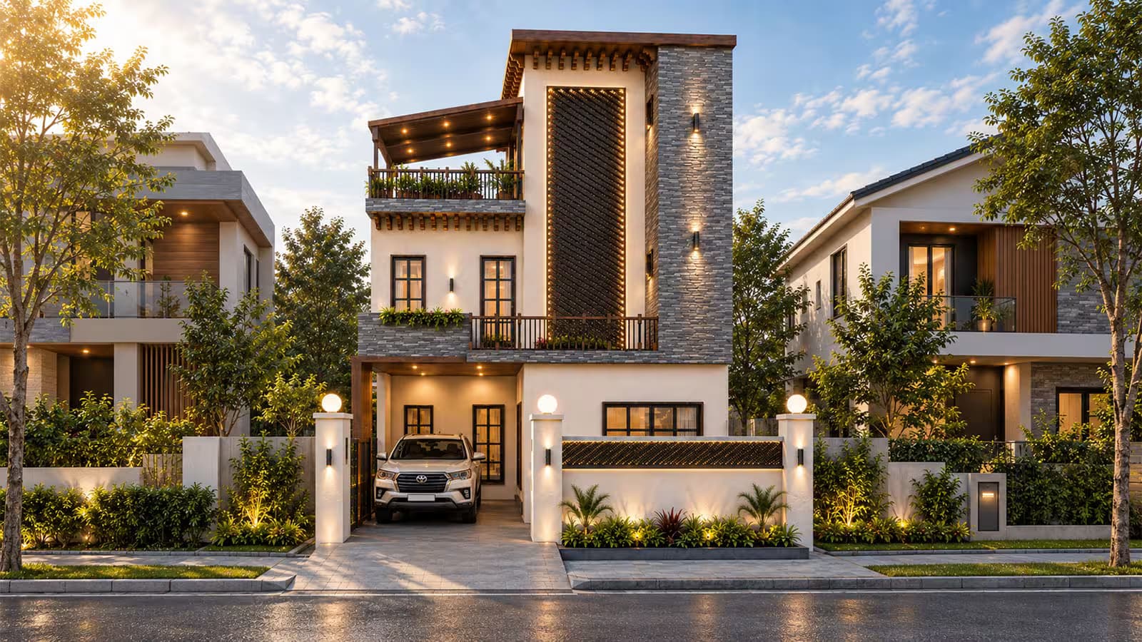 8 Marla (30x60) Modern Double Storey House Plan with 5 Bedrooms