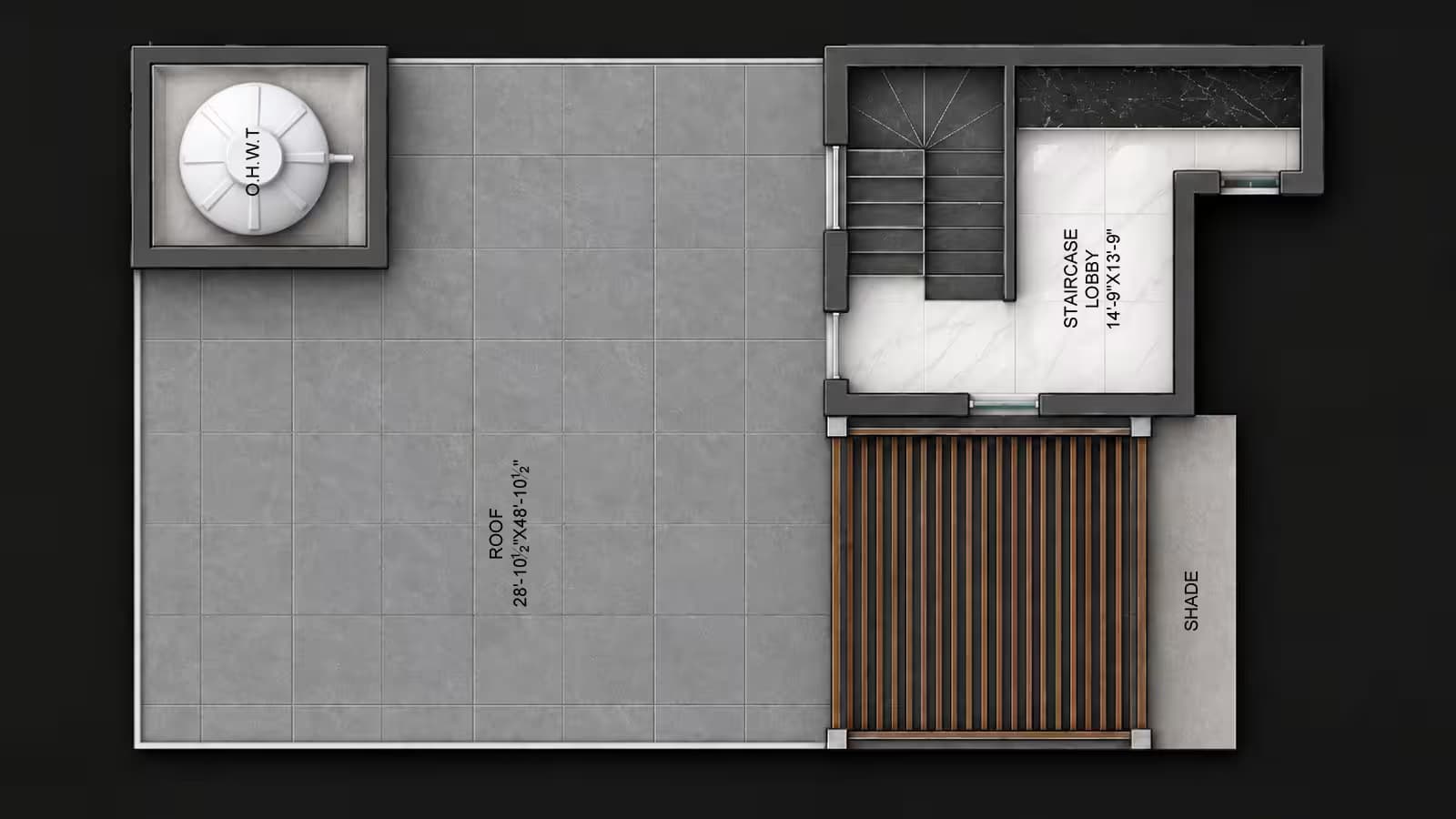 8 Marla (30x60) Modern Double Storey House Plan with 5 Bedrooms