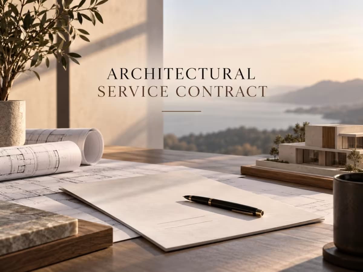 Architectural Services Contract