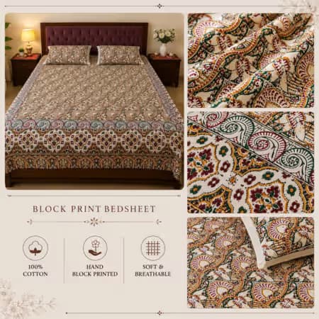 Cotton Bed Sheets in Pakistan – Buy This Bed Sheet Design