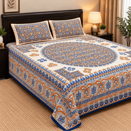 Bedsheet Pakistan – Buy Block Print Bedsheets Online