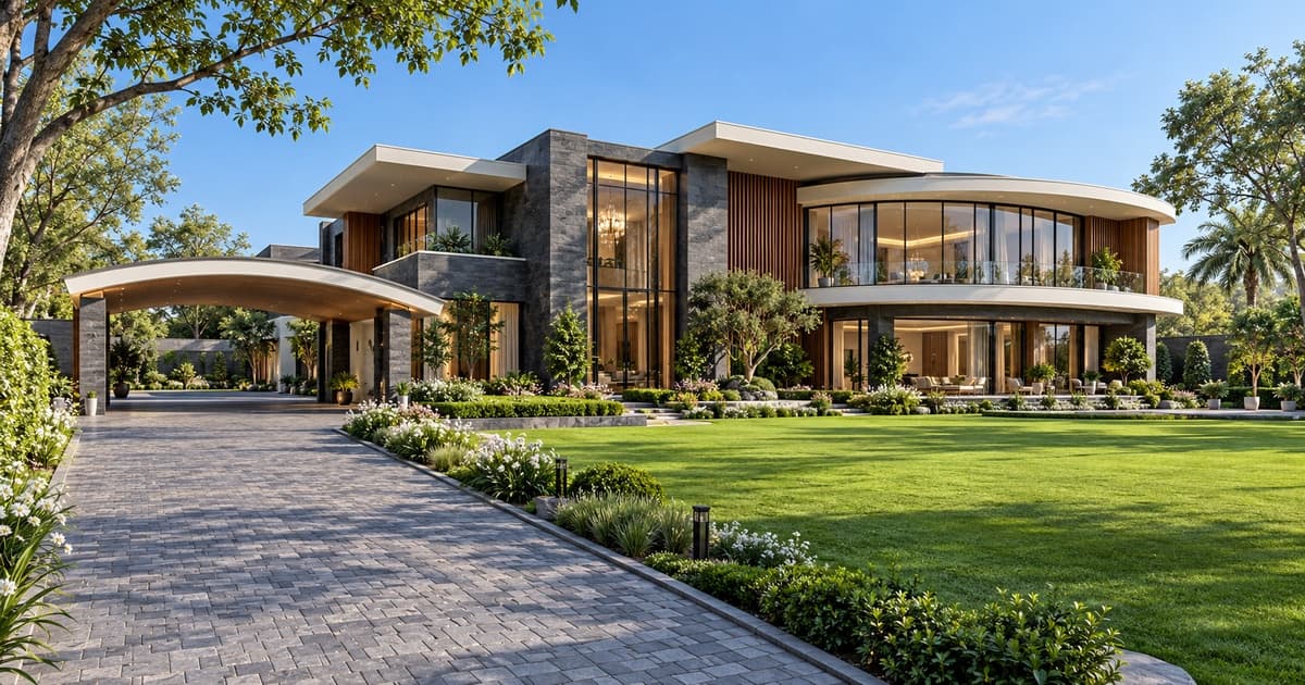 Complete Cost Breakdown for a 2100 Square Yard House