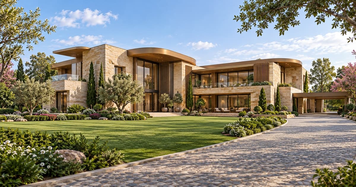Estimated Construction Cost of a 3075 Square Yard House in Pakistan