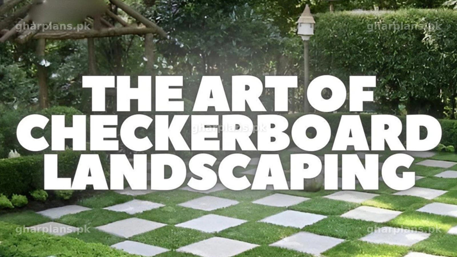 Checkerboard Pavers: Stunning Landscaping Ideas for your Patio and Lawn Checkerboard Pavers: Stunning Landscaping Ideas for your Patio and Lawn