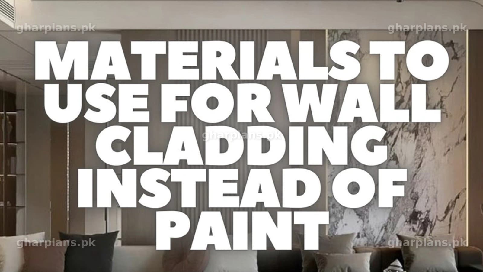 Materials to Use for Wall Cladding Instead of Paint Materials to Use for Wall Cladding Instead of Paint
