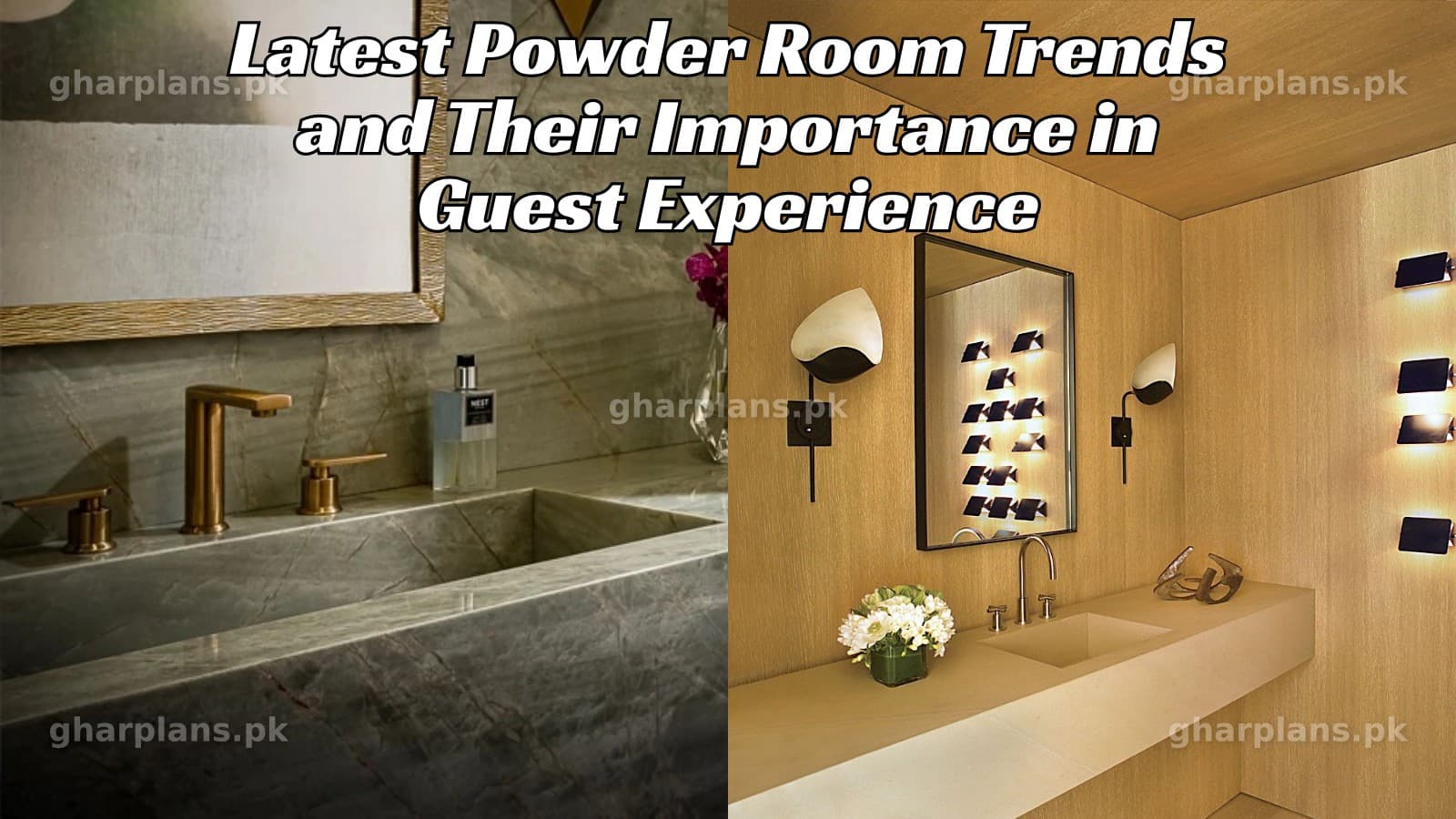 Modern & Luxury Powder Room Trends for Pakistani Homes (2025/2026) Modern & Luxury Powder Room Trends for Pakistani Homes (2025/2026)