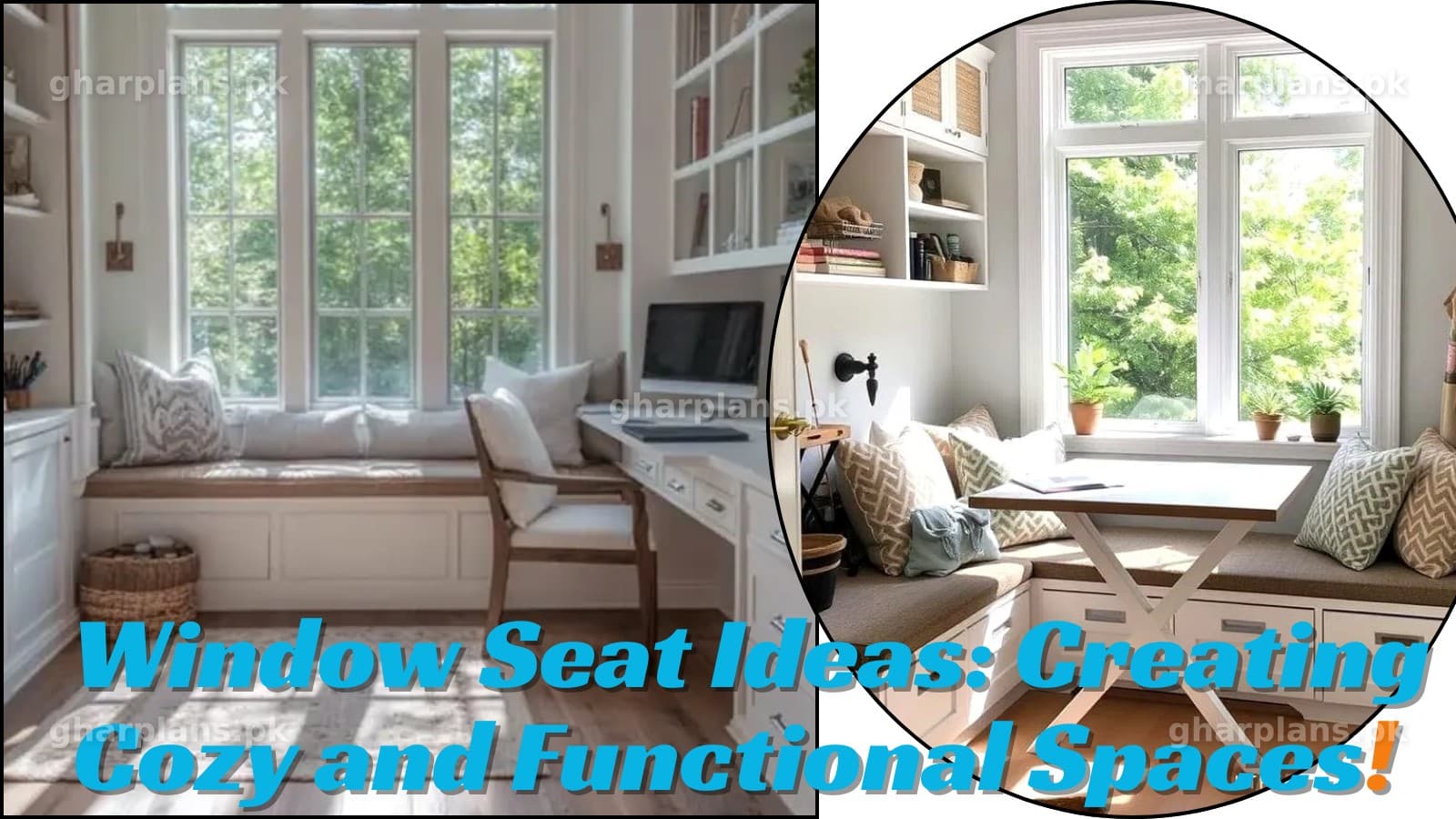 Window Seat Designs with Built in Storage for Pakistani Homes Window Seat Designs with Built in Storage for Pakistani Homes
