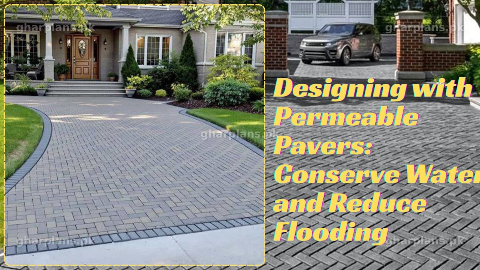 Stop Urban Flooding: How Permeable Pavers Recharge Groundwater & Protect Your Home in Pakistan Stop Urban Flooding: How Permeable Pavers Recharge Groundwater & Protect Your Home in Pakistan